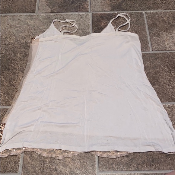 Sequined tank top - Picture 2 of 3